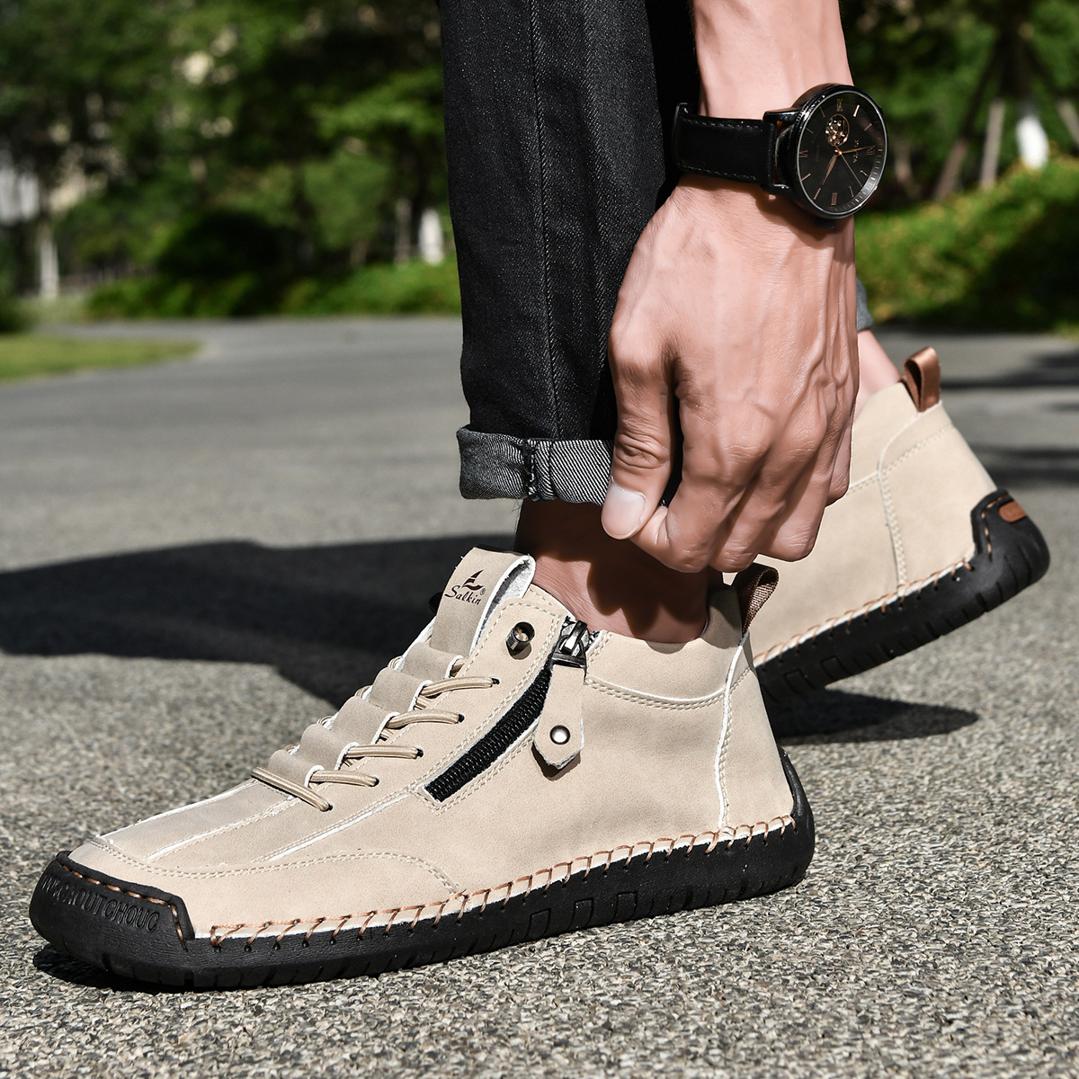 Chaussures en cuir Outlander