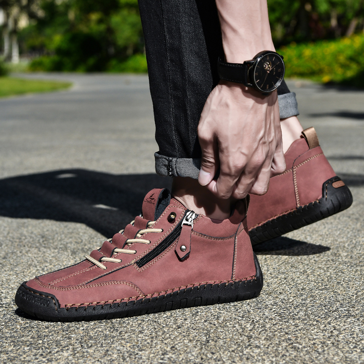 Chaussures en cuir Outlander