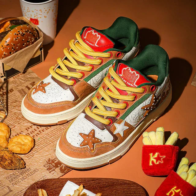 Baskets en cuir Miss Mickie