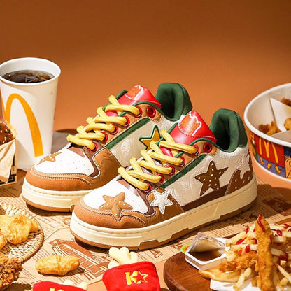 Baskets en cuir Miss Mickie