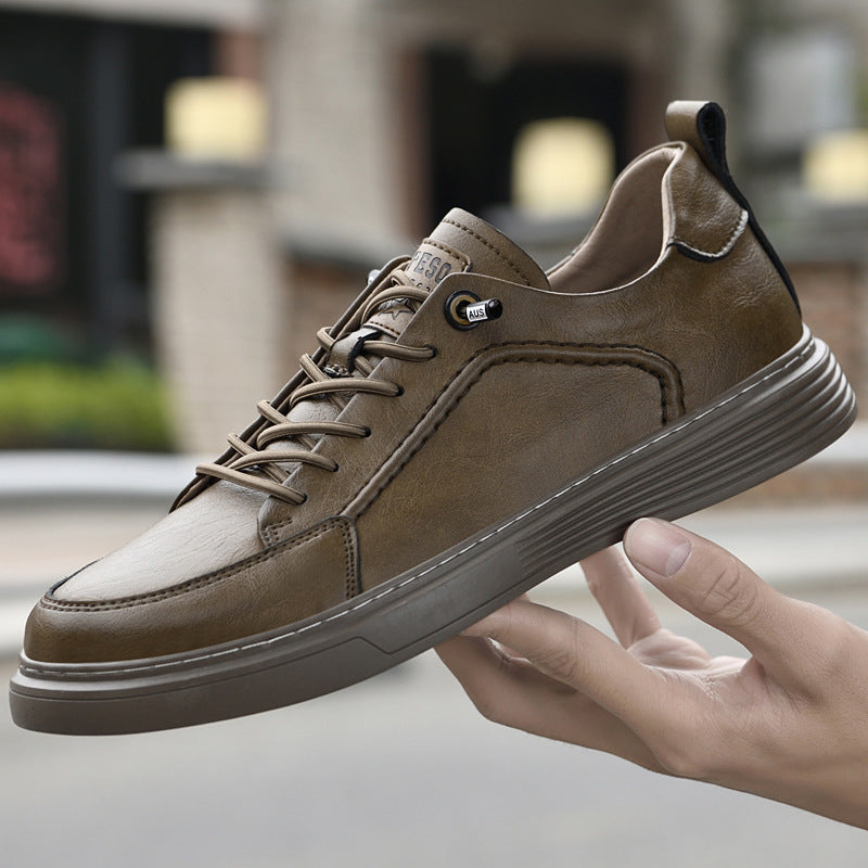 Baskets en cuir Luca Italia