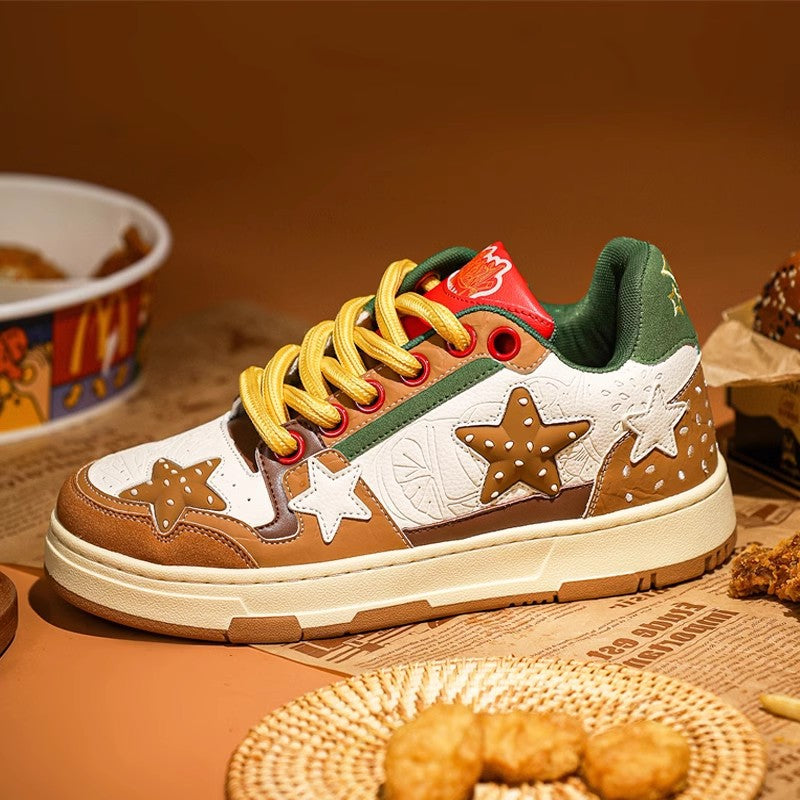 Baskets en cuir Miss Mickie