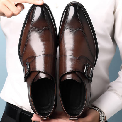 Mocassins en cuir véritable Lusso Italiana