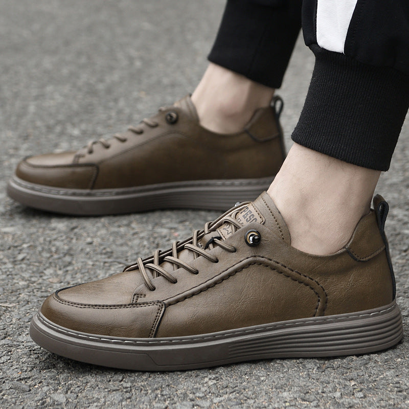 Baskets en cuir Luca Italia