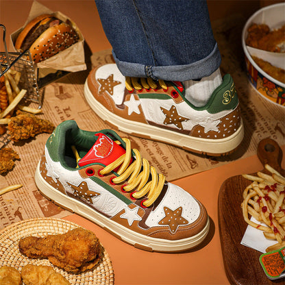Baskets en cuir Miss Mickie