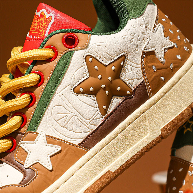 Baskets en cuir Miss Mickie