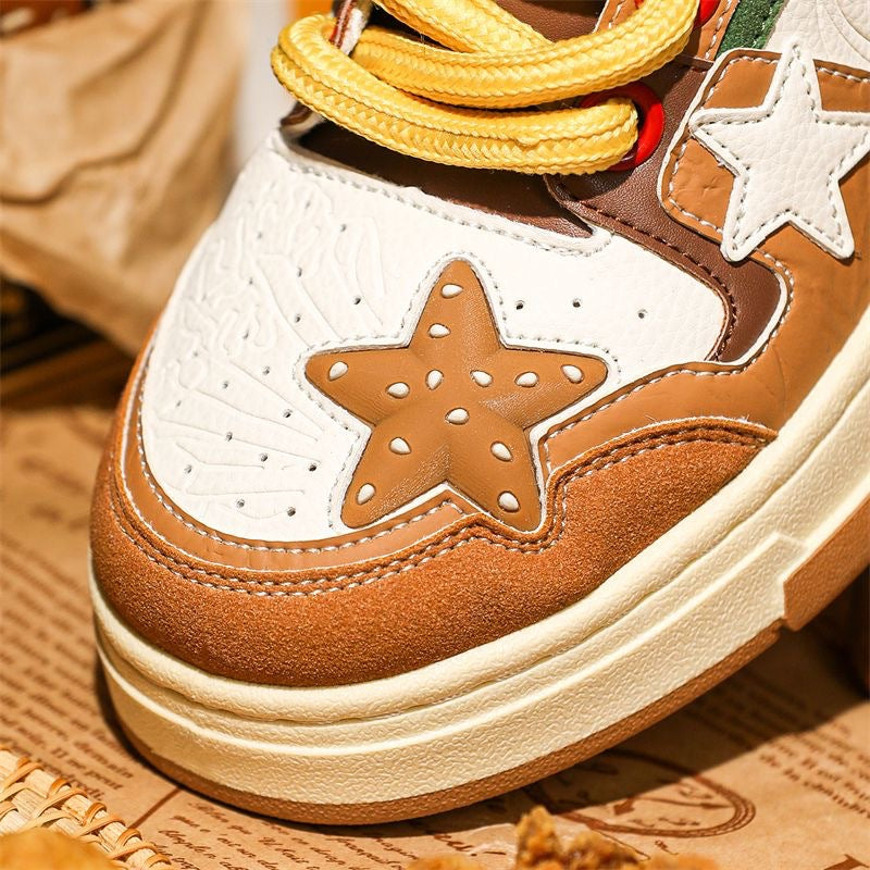 Baskets en cuir Miss Mickie