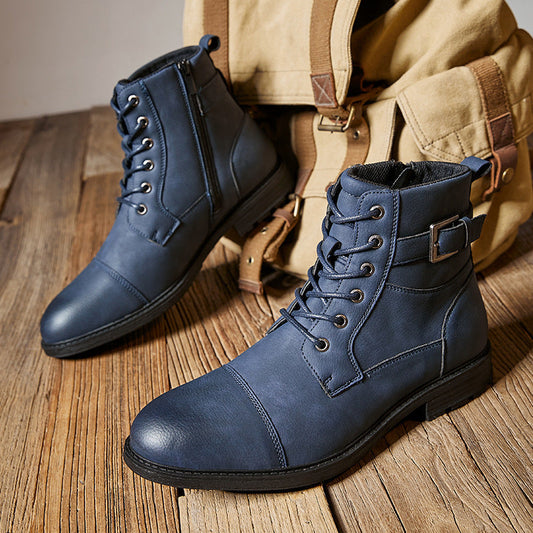 Bottes en cuir véritable Bristol