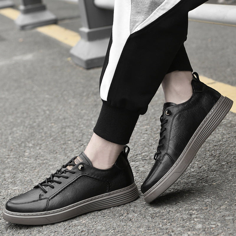 Baskets en cuir Luca Italia