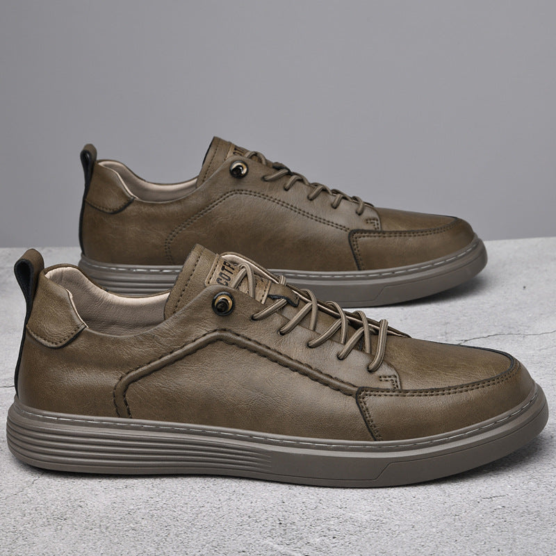 Baskets en cuir Luca Italia