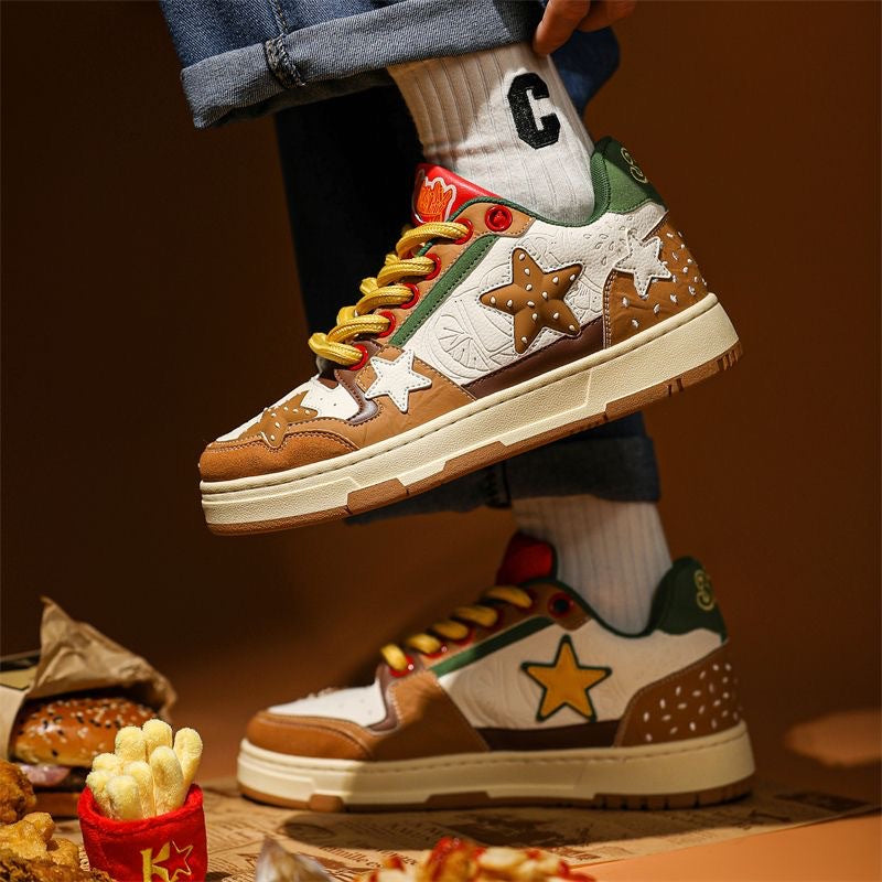 Baskets en cuir Miss Mickie
