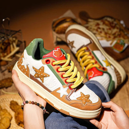 Baskets en cuir Miss Mickie