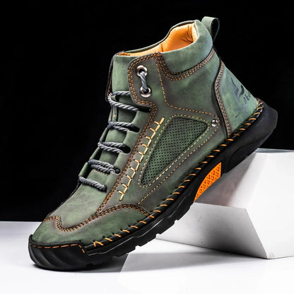 Chaussures montantes en cuir St. Moritz