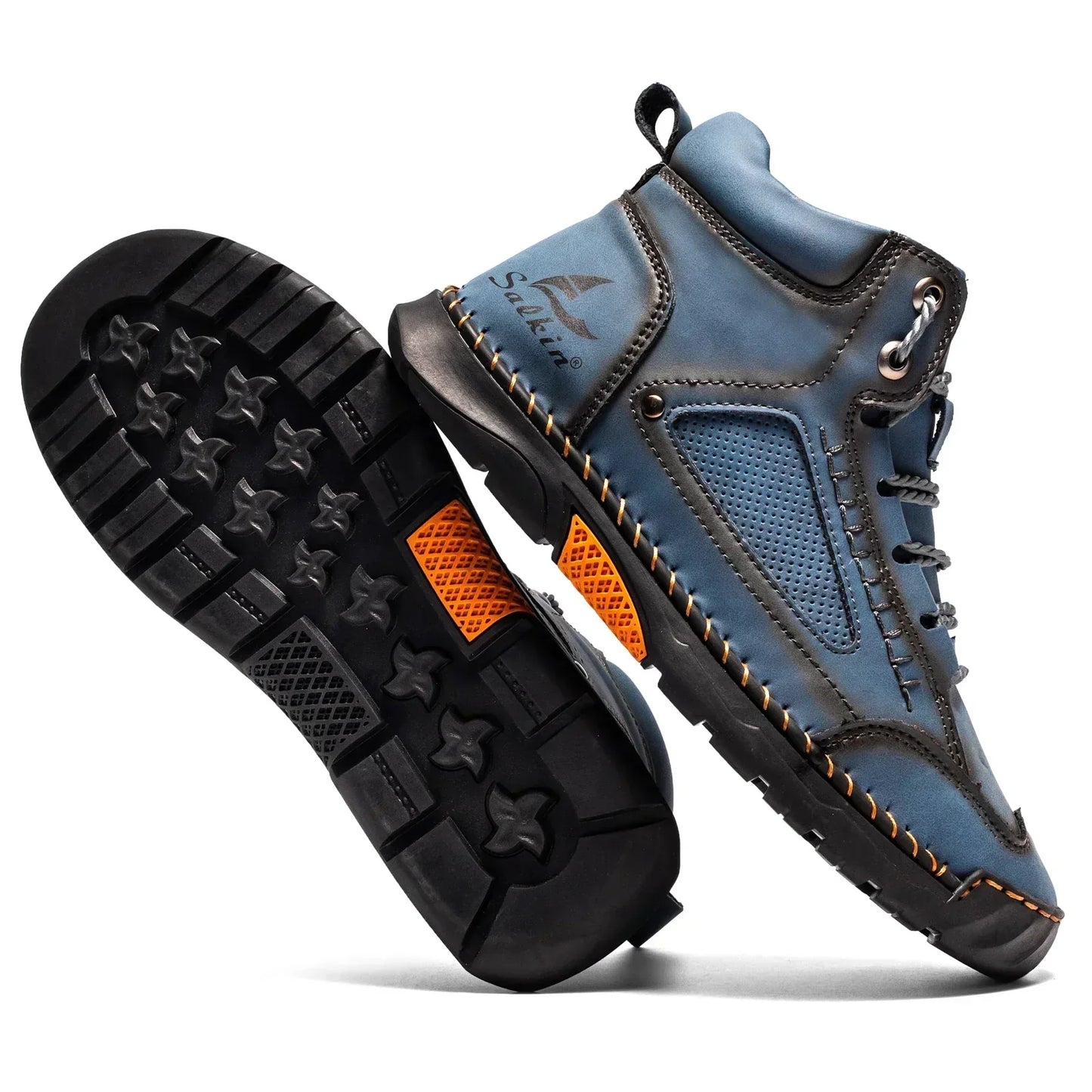 Chaussures montantes en cuir St. Moritz
