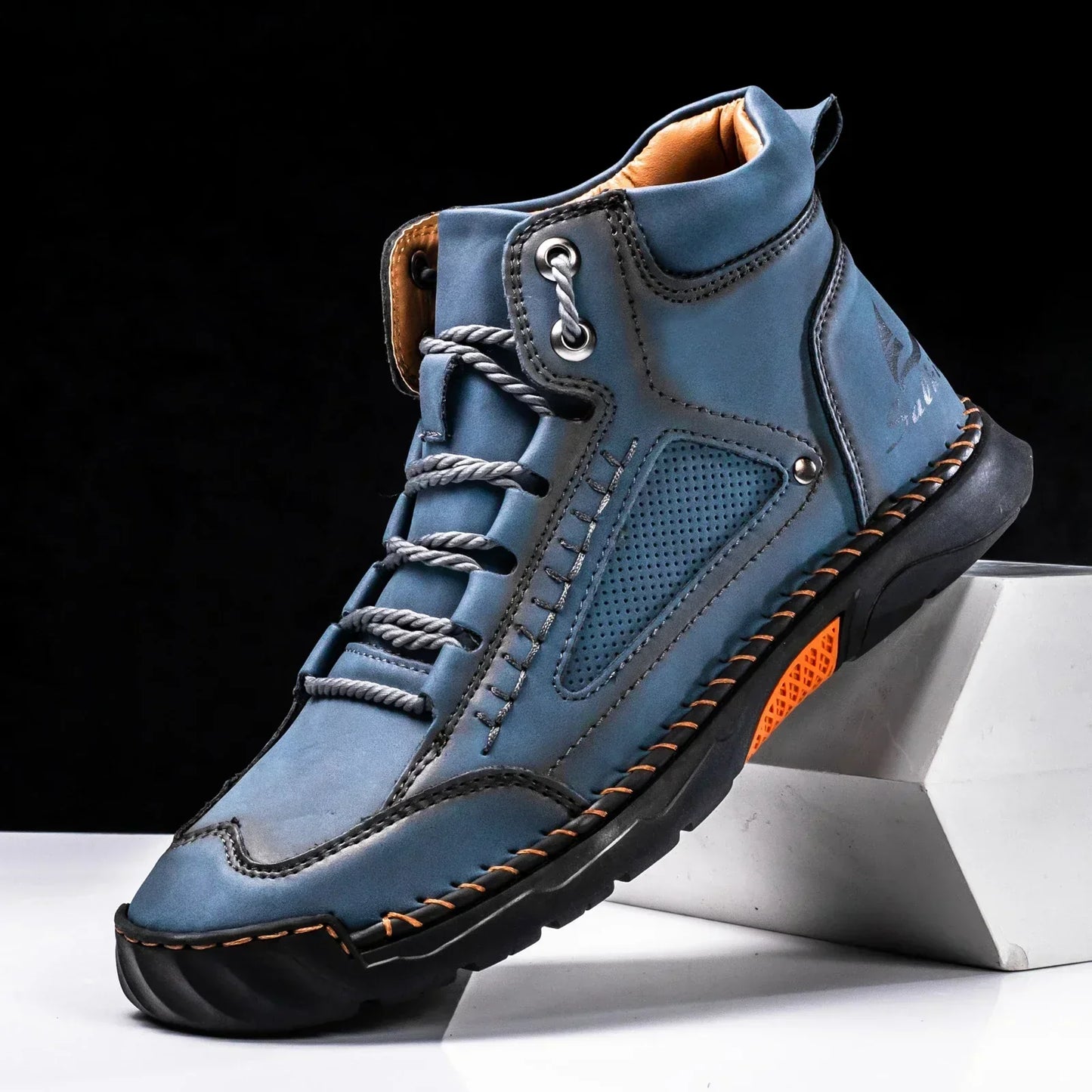 Chaussures montantes en cuir St. Moritz