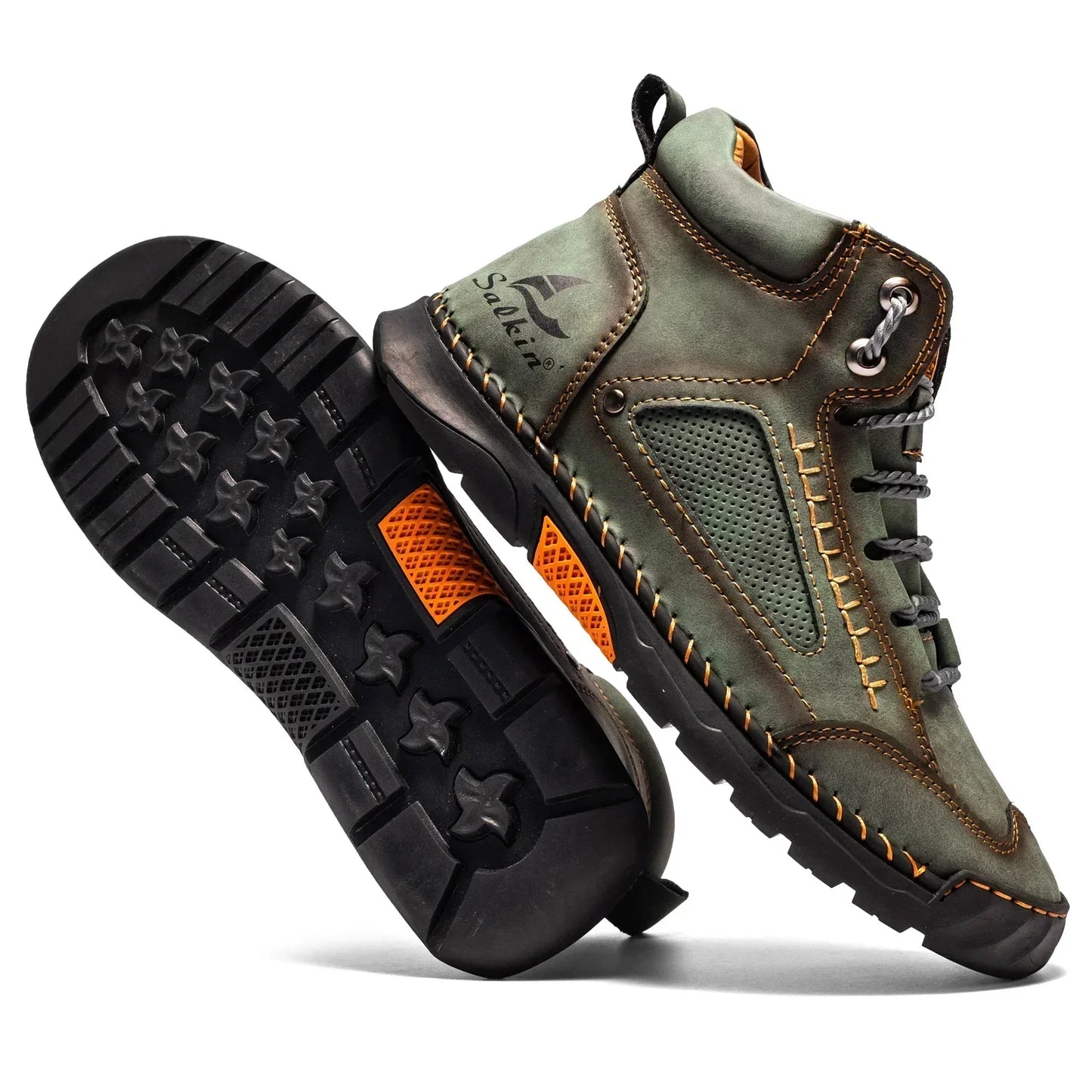 Chaussures montantes en cuir St. Moritz