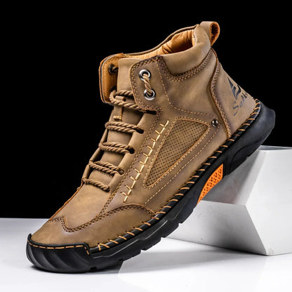 Chaussures montantes en cuir St. Moritz