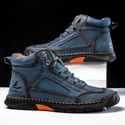 Chaussures montantes en cuir St. Moritz