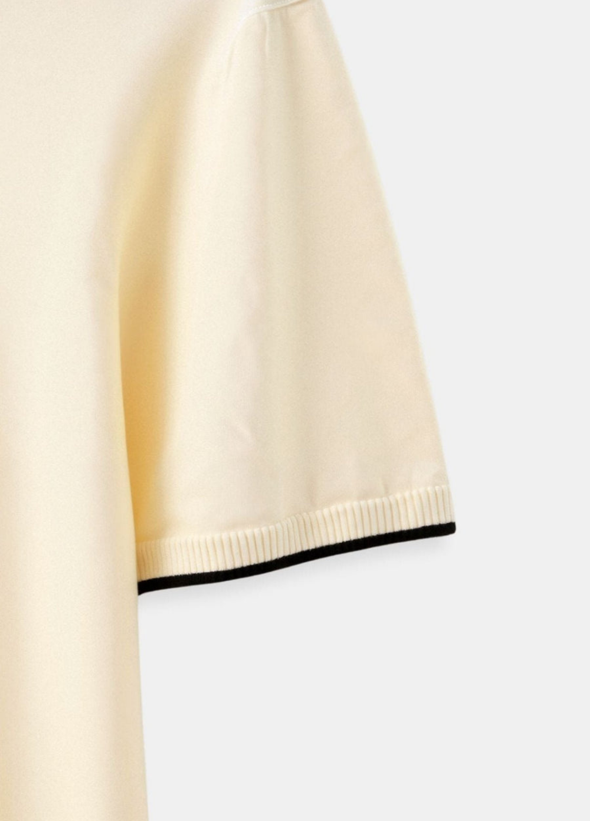 Polo ajusté en mélange doux BARI