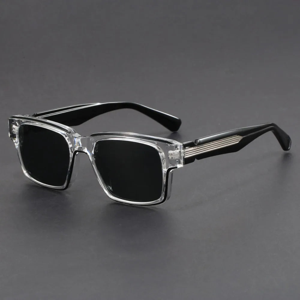 Lunettes de soleil carrées en acétate Monaco