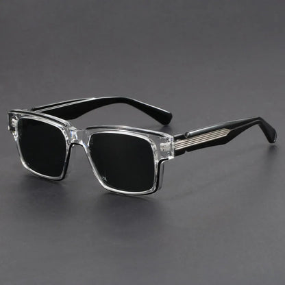 Lunettes de soleil carrées en acétate Monaco