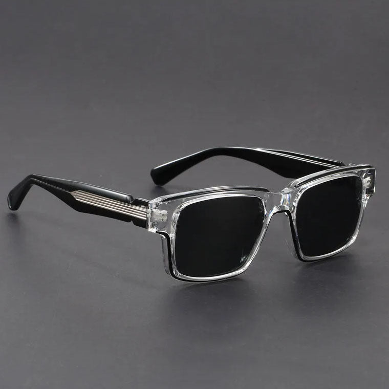 Lunettes de soleil carrées en acétate Monaco