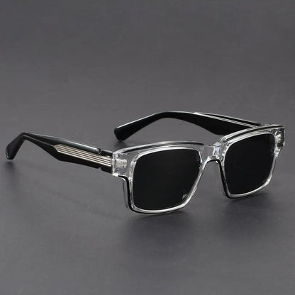 Lunettes de soleil carrées en acétate Monaco