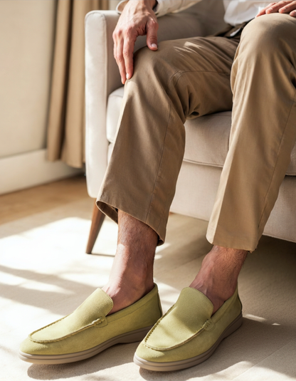Mocassins en suède de première qualité