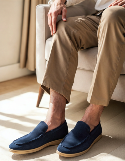 Mocassins en suède de première qualité