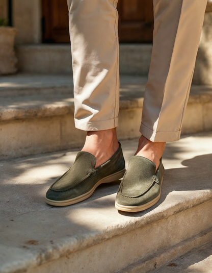 Mocassins en suède de première qualité