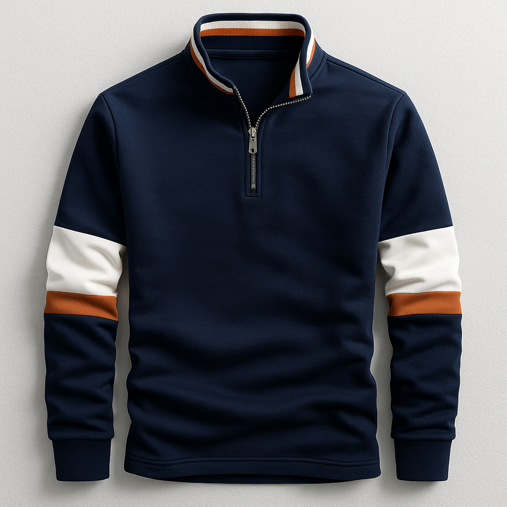 Polo Marco à fermeture éclair quart-zip