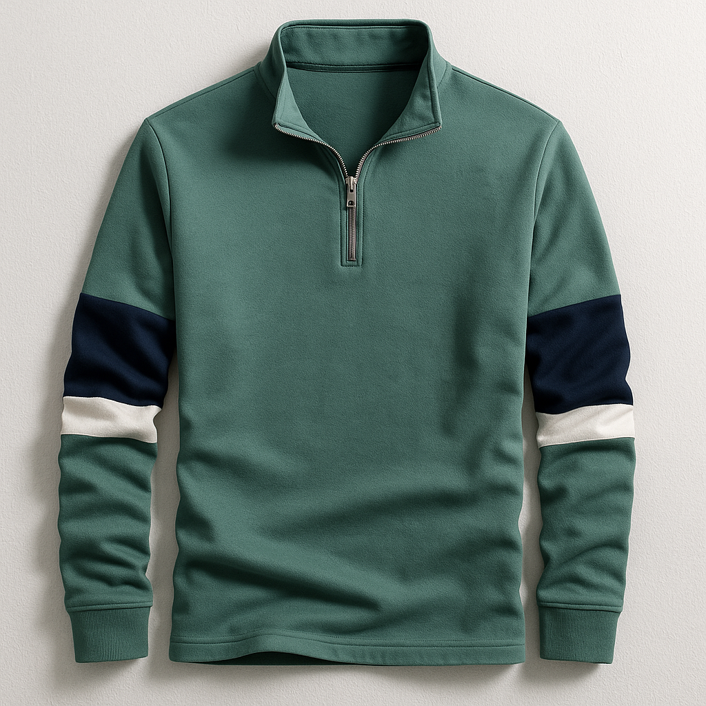Polo Marco à fermeture éclair quart-zip