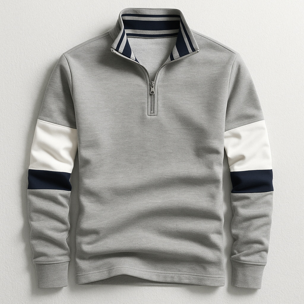 Polo Marco à fermeture éclair quart-zip