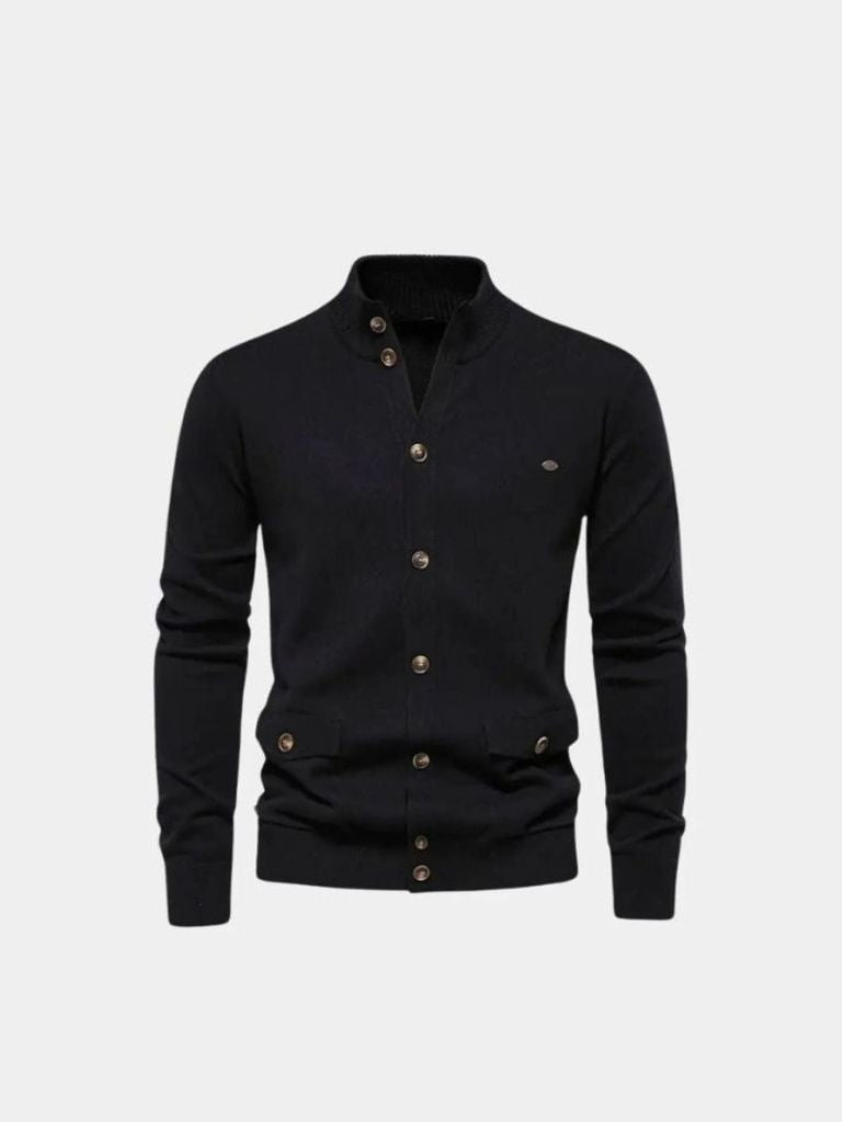Cross & Crown Knitted Cotton Cardigan