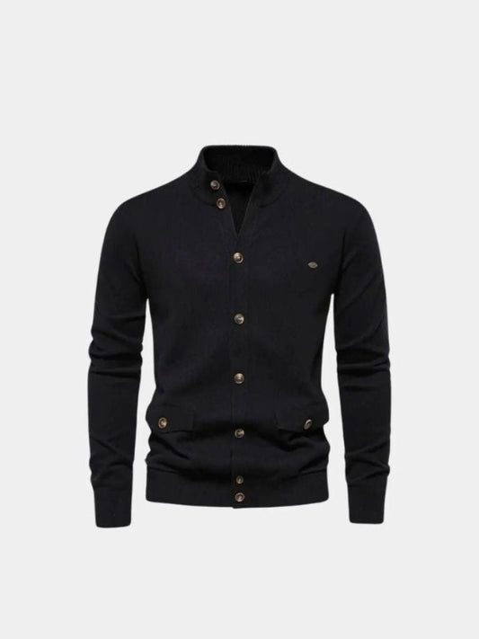 Cross & Crown Knitted Cotton Cardigan