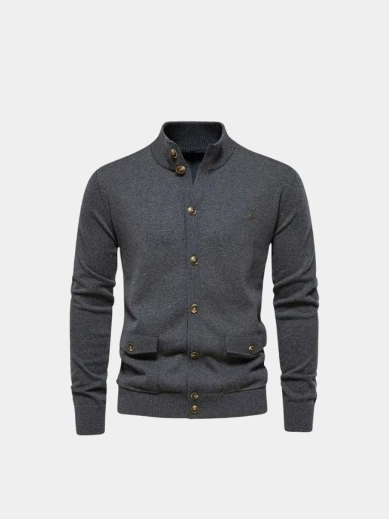 Cross & Crown Knitted Cotton Cardigan