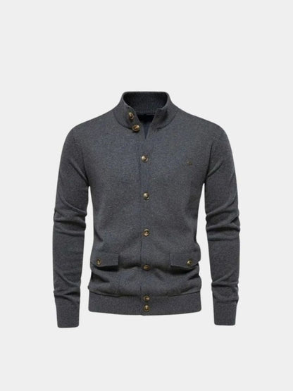 Cross & Crown Knitted Cotton Cardigan