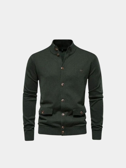 Cross & Crown Knitted Cotton Cardigan