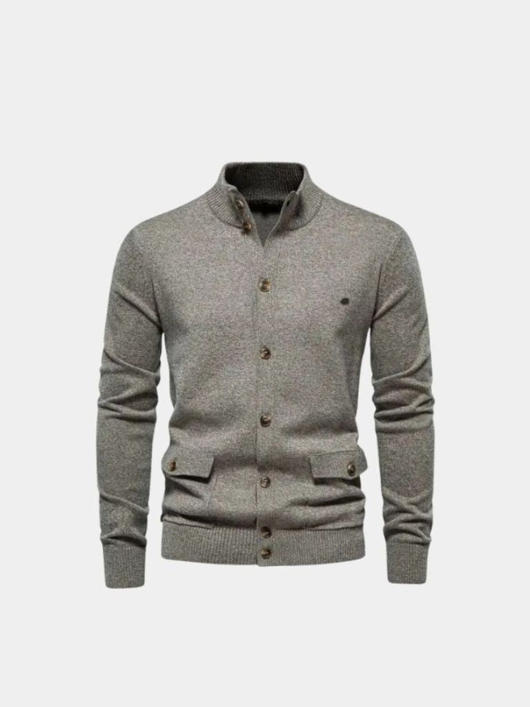 Cross & Crown Knitted Cotton Cardigan
