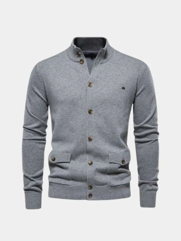 Cross & Crown Knitted Cotton Cardigan