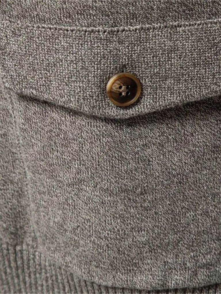 Cross & Crown Knitted Cotton Cardigan