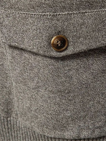 Cross & Crown Knitted Cotton Cardigan