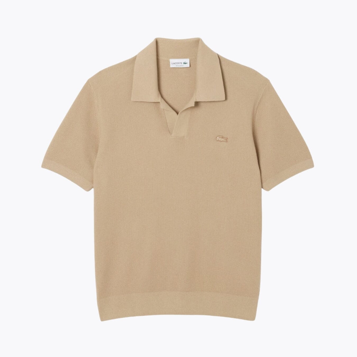 Pull L.C en mélange de coton à col polo ouvert