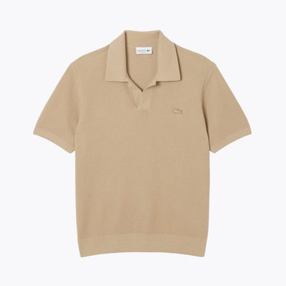 Pull L.C en mélange de coton à col polo ouvert