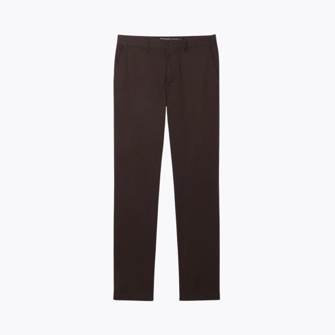 Pantalon Chino L.C Coupe Slim en Coton Stretch