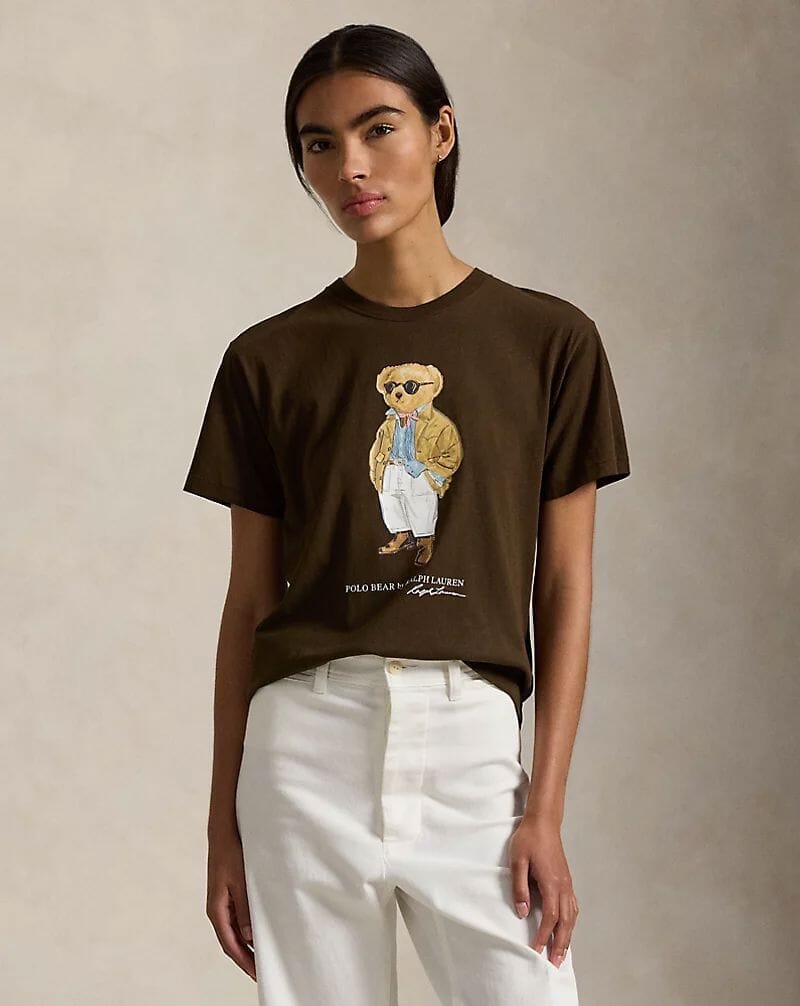 T-shirt en jersey de coton R.L Polo Bear