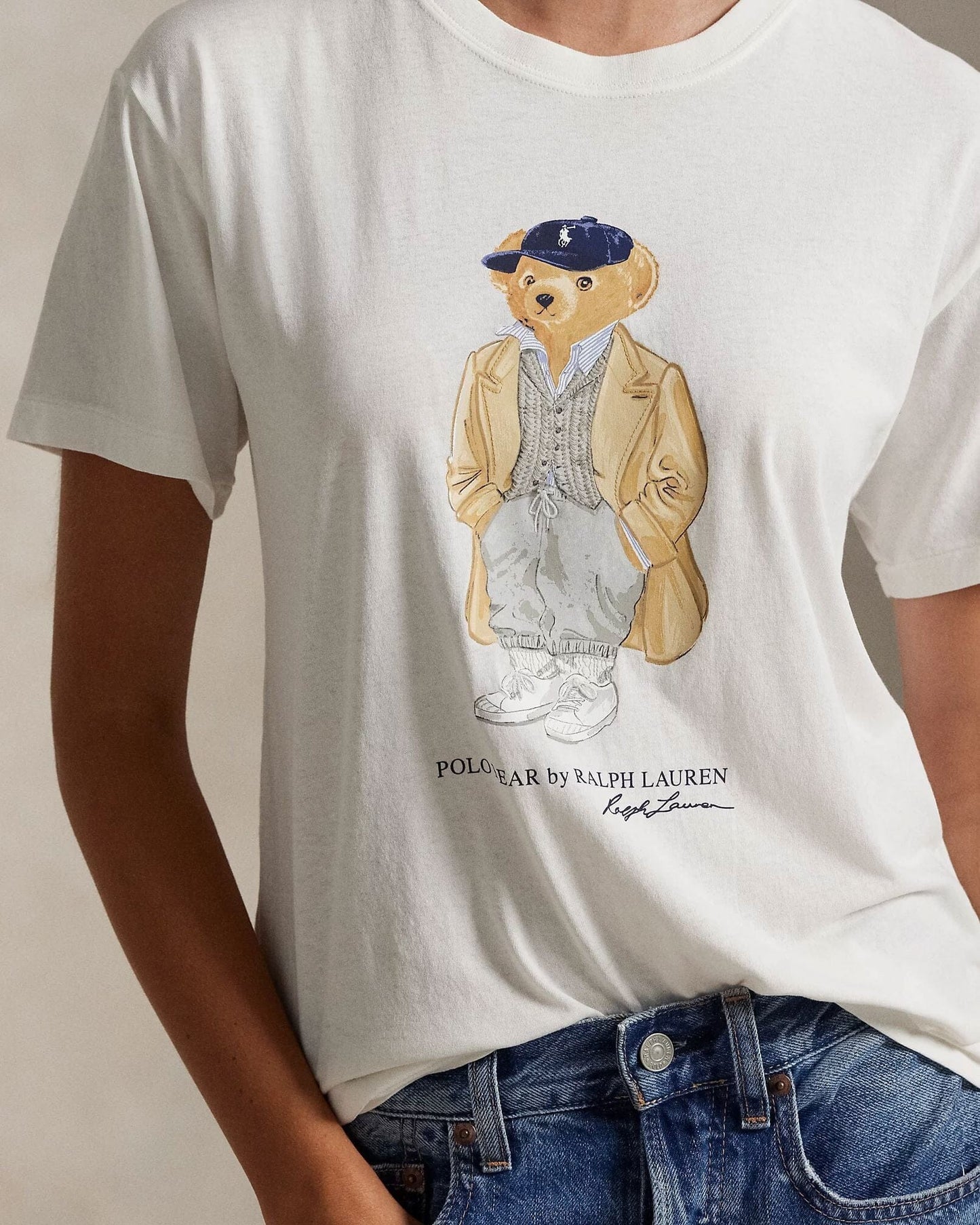 T-shirt en jersey de coton R.L Polo Bear