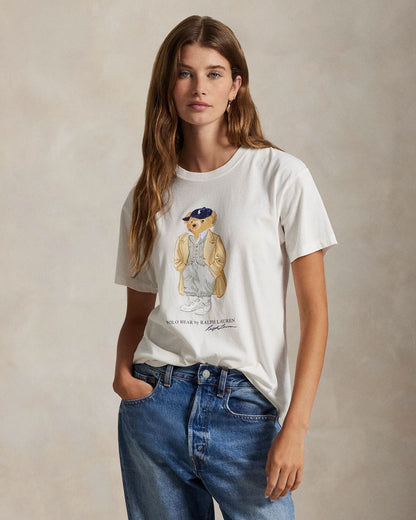 T-shirt en jersey de coton R.L Polo Bear