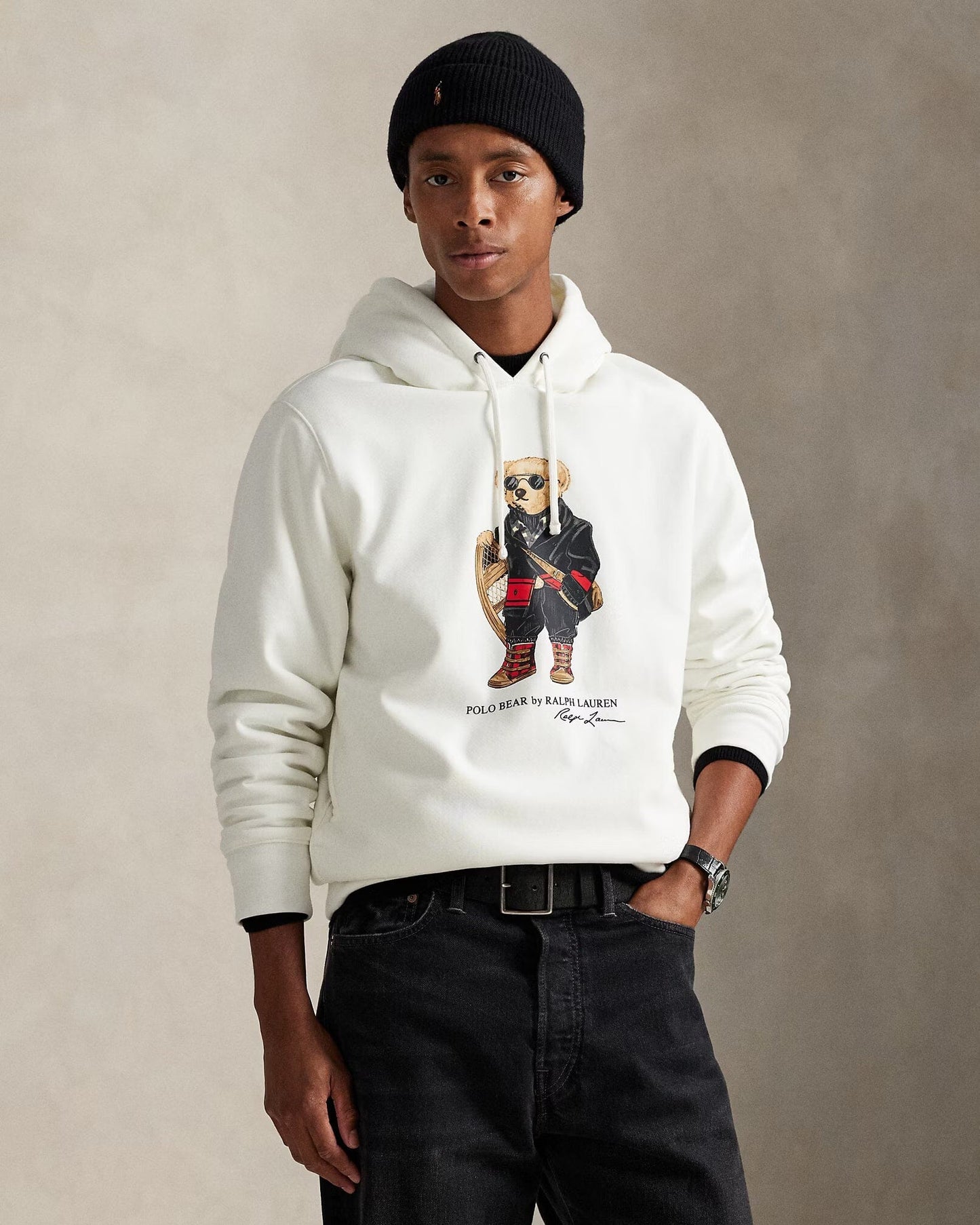 R.L Polo Bear Fleece Hoodie