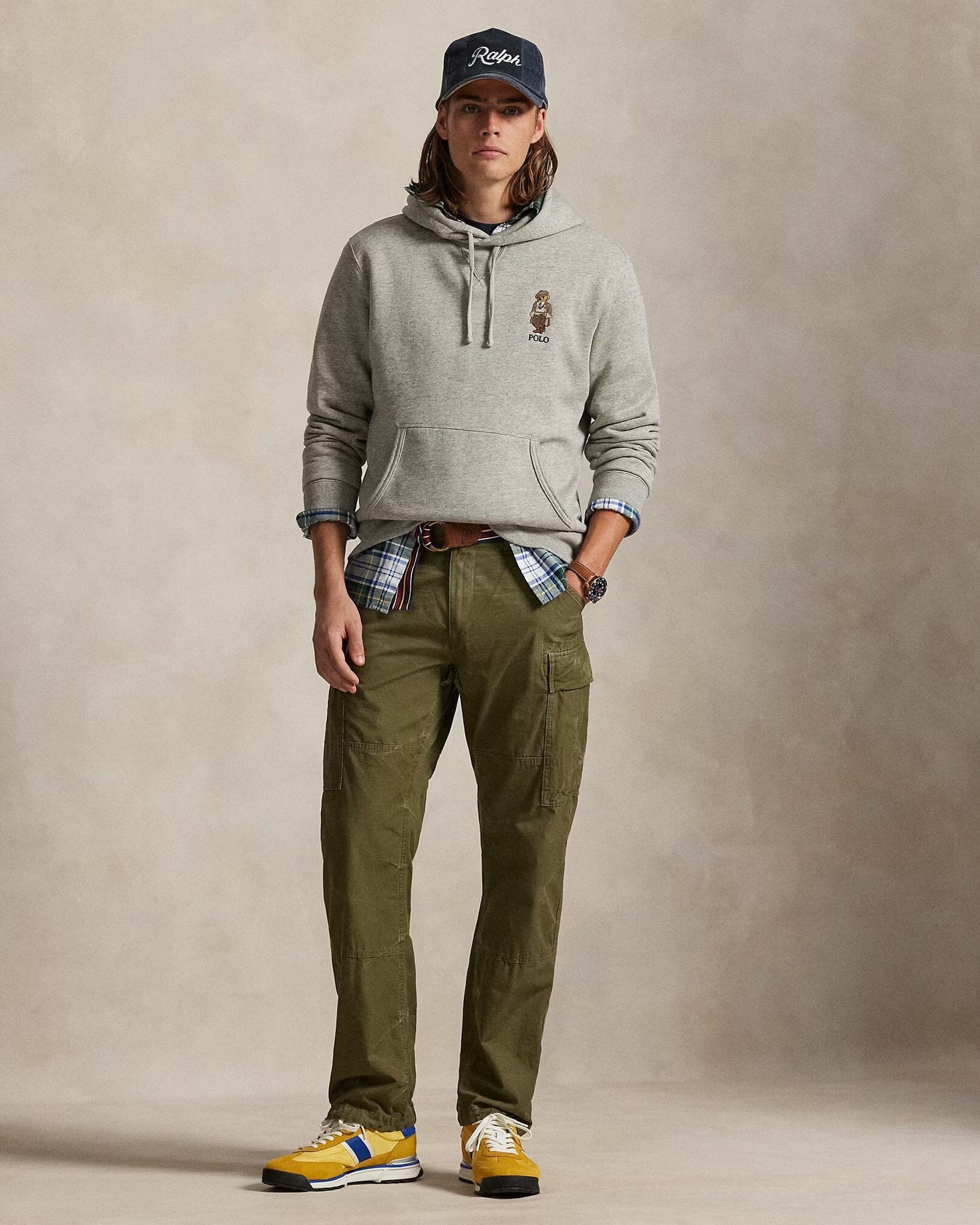 R.L Polo Bear Fleece Hoodie